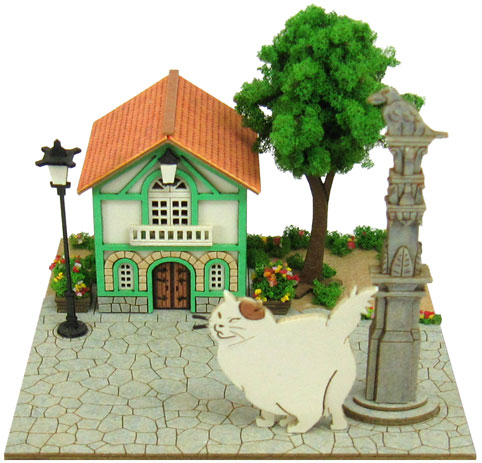 みにちゅあーとキット スタジオジブリmini 猫の恩返し ムタと猫の事務