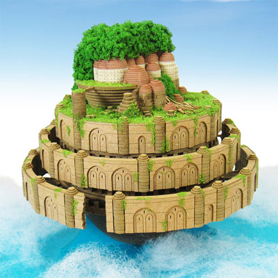 ジブリ　レイアウト　天空の城ラピュタ ジブリ レイアウト 天空の城ラピュタ Living Lines Library