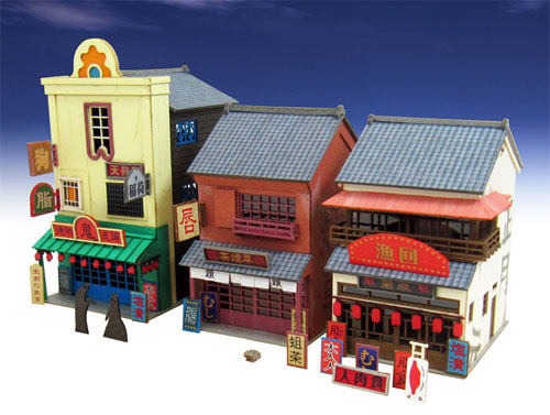 みにちゅあーとキット スタジオジブリシリーズ 千と千尋の神隠し 1/150 不思議の町-8[さんけい]《在庫切れ》