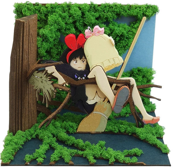 みにちゅあーとキット スタジオジブリmini 魔女の宅急便 森の中に落ちたキキ〔MP07-124〕[さんけい]《在庫切れ》