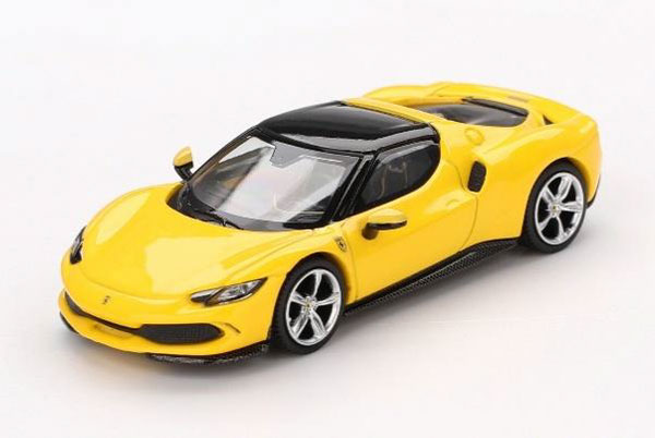 BBR 1/64 フェラーリ 296 GTB Giallo Modena(イエロー)[BBR