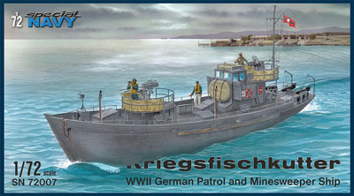 1/72 独・パトロール掃海艇武装漁船WWII プラモデル[スペシャルホビー