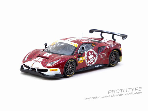 1/64 Ferrari 488 GT3 Macau GT Cup - FIA GT World Cup 2023 Harmony Racing Chen Weian[Tarmac Works]《発売済・在庫品》