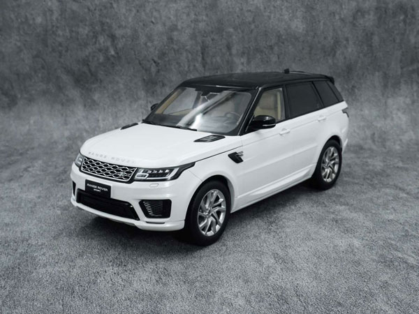 1/18 RANGE ROVER SPORT -LHD- メタリックホワイト[WHELART]【送料無料】《１１月仮予約》