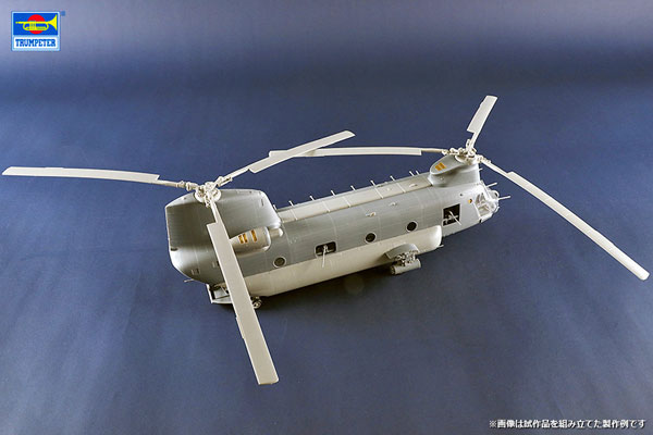 1/35 ACH-47A チヌーク ヘリコプターガンシップ プラモデル[トランペッターモデル]