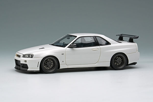 1/43マインズスカイラインGT-RBNR34V-spec N1BBSEM646 アイドロン 1/43 マインズ スカイライン GT-R (BNR34) V-spec N1
