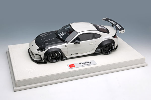 1/18 lb nation GR86 パールホワイト[メイクアップ]