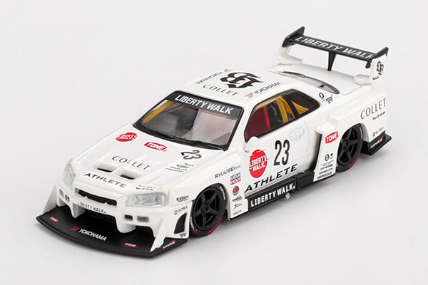 1/64 Nissan LB-ER34 Super Silhouette ATHLETE/COLLET(右ハンドル)[MINI GT]《０９月予約》