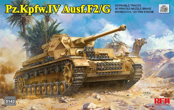 じと様 ライフィールドモデル 1/35戦車プラモデル 1/35 IV号戦車 F2/G型w/連結組立可動式履帯 プラモデル[ライ