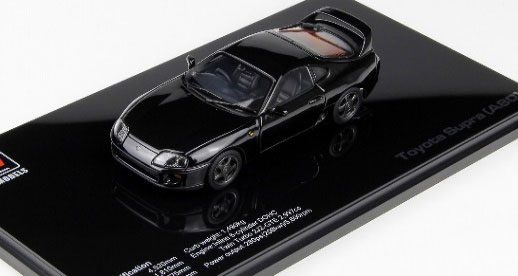 1/43 トヨタ スープラ A80 ブラック[LCD MODEL]《在庫切れ》