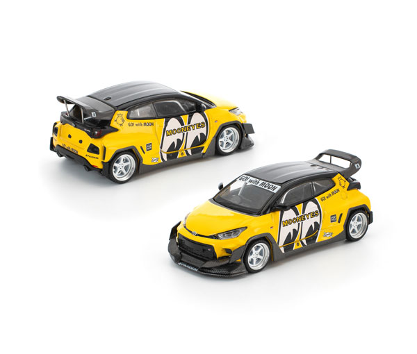1/64 パンデム ヤリス ムーンアイズ[POP RACE]