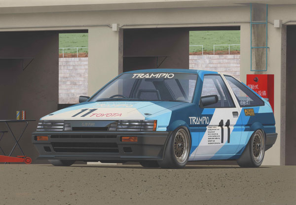 1/24 インチアップシリーズ No.332 トランピオ AE86 レビン ’85 プラモデル[フジミ模型]《０９月予約》