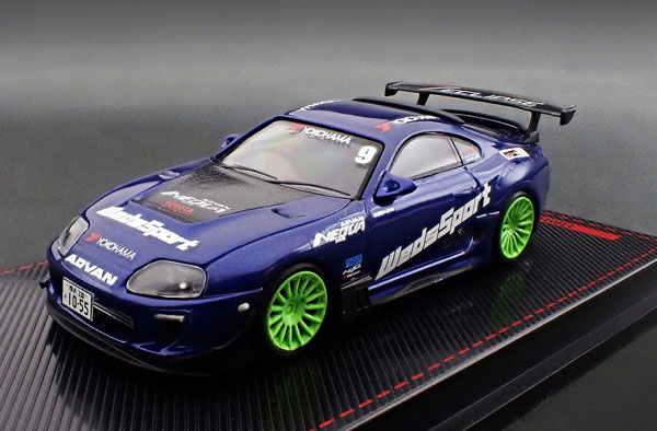 1/64 Toyota Supra (JZA80) RZ Blue Metallic[イグニッション