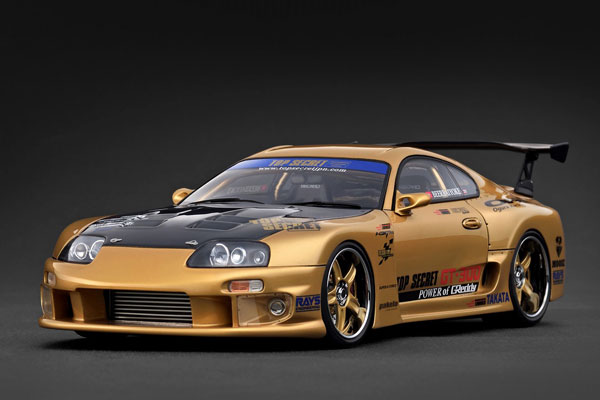 1/18 TOP SECRET GT300 Supra (A80) Gold[イグニッションモデル]【送料無料】《１１月予約》