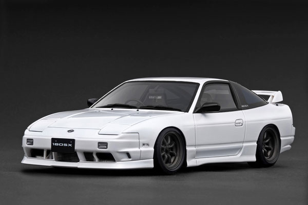 1/18 Nissan 180SX TYPE X (RPS13) White[イグニッションモデル]【送料無料】《１１月予約》