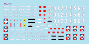 1/72 WWII アフリカのフランス軍戦闘車両#4 第6/第12アフリカ騎兵連隊のM4A2シャーマン 1943/44年[Star Decals]《在庫切れ》