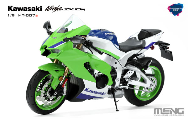 1/9 カワサキ Ninja ZX-10R (塗装済みバージョン) プラモデル