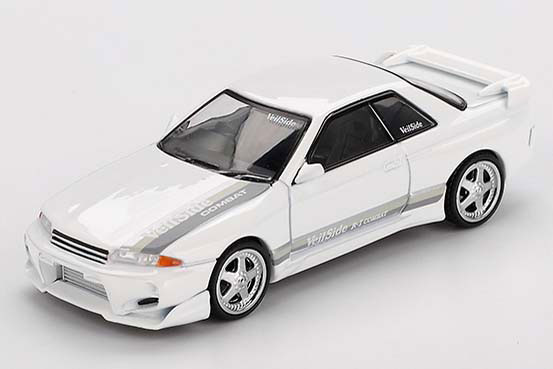 1/64 Nissan スカイライン GT-R R32 Veilside コンバット C-I ホワイト(右ハンドル)[MINI GT]《０９月予約》