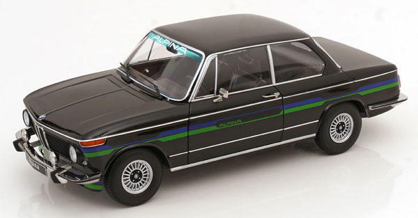 KK 1/12 BMW 2002 アルピナ 2シリーズ 1974 (ブラック) 1/12 BMW 2002 Alpina 2.Series 1974 ブラック[KKスケール