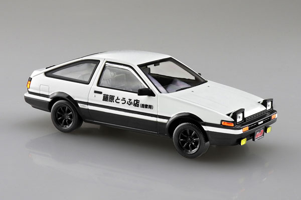 【特典】楽プラ スナップキット No.CM-1 頭文字D 拓海のハチロク プラモデル[アオシマ]《１１月予約》