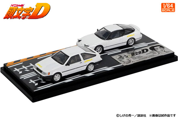 【福袋セール】 頭文字D 1/64 セットVol.21 健二180SX ＆ 武内樹レビン(AE85) 財布・ケース・小物入れ