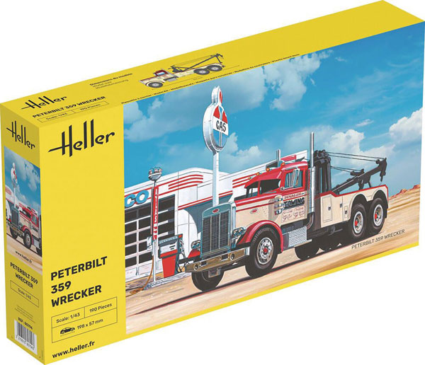 1/43 ピータービルト359 レッカー プラモデル[エレール]《１０月予約》