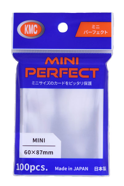 カードバリアー ミニ パーフェクトサイズ パック[KMC]《発売済・在庫品》