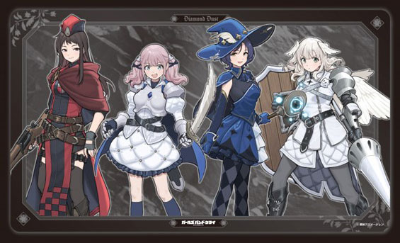 ガールズバンドクライ キャラクターラバーマット ダイヤモンドダスト[B] (ENR-090)[エンスカイ]