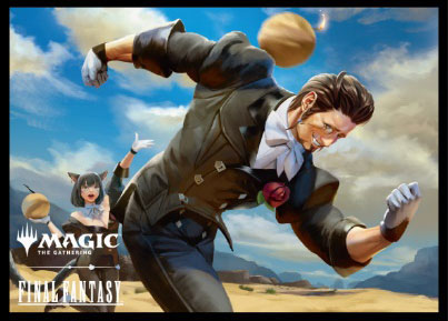 『マジック：ザ・ギャザリング――FINAL FANTASY』 プレイヤーズカードスリーブ MFS-27 ヒルディブランド・マンダヴィル[エンスカイ]