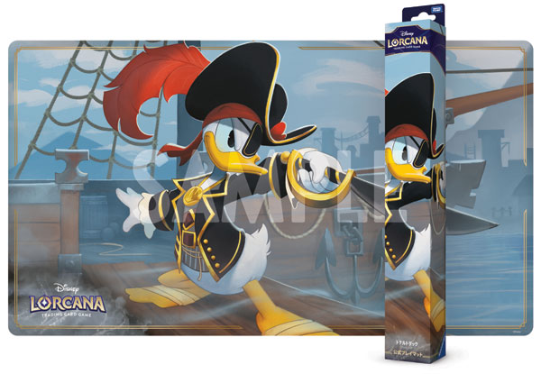 ディズニー・ロルカナ・TCG 日本語版 公式プレイマット「ドナルドダック バッカニーア」[タカラトミー]《発売済・在庫品》