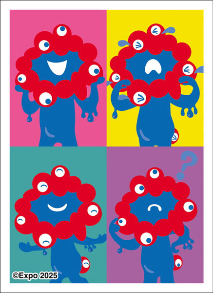 大阪・関西万博公式キャラクター ミャクミャク キャラクタースリーブ　全８種セット 大阪・関西万博公式キャラクター ミャクミャク キャラクター