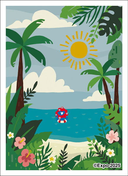 大阪・関西万博公式キャラクター ミャクミャク キャラクタースリーブ