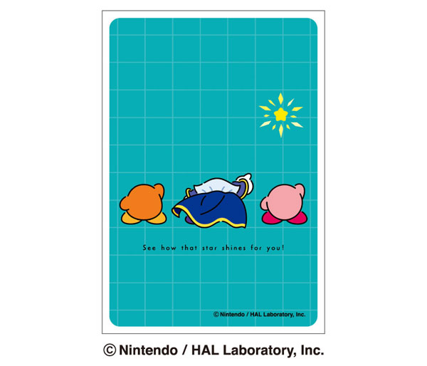 カービィ play with ワドルディ キャラクタースリーブミニ ENS-12 いちばんぼし パック[エンスカイ]《発売済・在庫品》