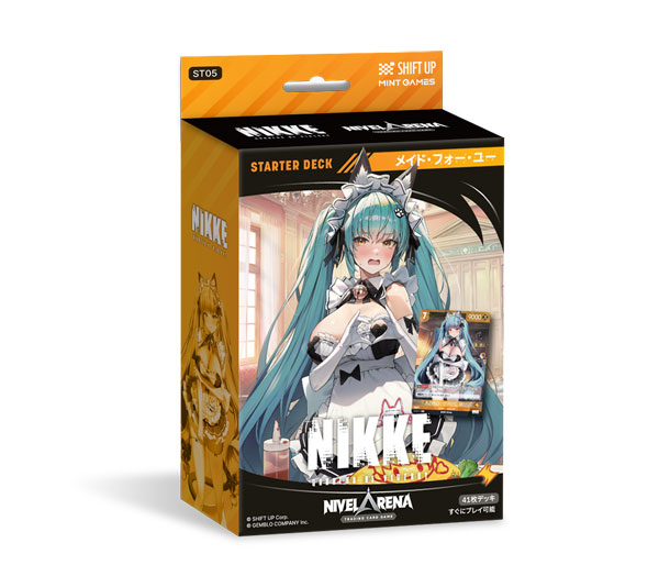 勝利の女神：NIKKE」NIVEL ARENA スターターデッキ ST05 〈メイド