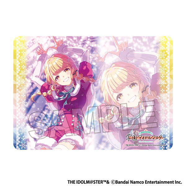 学園アイドルマスター イラストプレイマットNT White Night