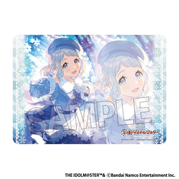 白詰草　学園アイドルマスター　スリーブ　プレイマット　メイド広 白詰草 学マス スリーブ プレイマット メイド広 白詰草 学園