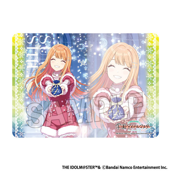 学園アイドルマスター イラストプレイマットNT Tame-Lie-One-Step ’24クリスマス 紫雲清夏[PROOF]《発売済・在庫品》