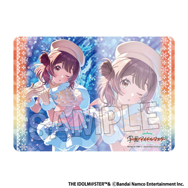 学園アイドルマスター イラストプレイマットNT White Night！ White