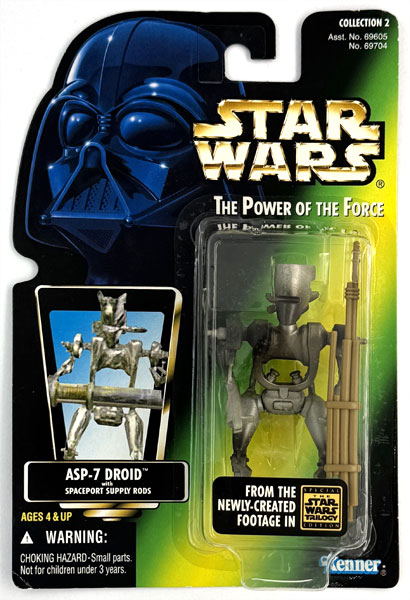 【中古】(本体A/箱B)スター・ウォーズ パワー・オブ・ザ・フォース ASP-7 ドロイド[ハズブロ]《発売済・在庫品》