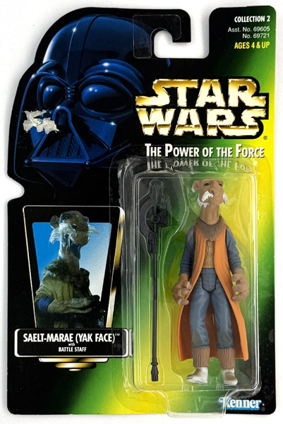 【中古】(本体A/箱B)スター・ウォーズ ザ・パワー・オブ・ザ・フォース ベーシックフィギュア ヤク・フェイス[ハズブロ]《発売済・在庫品》