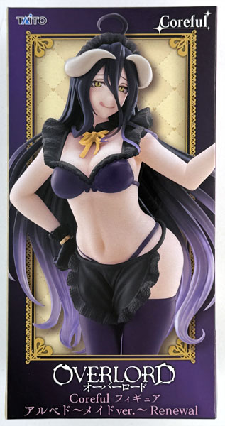中古】(本体A/箱B)オーバーロード Coreful フィギュア アルベド