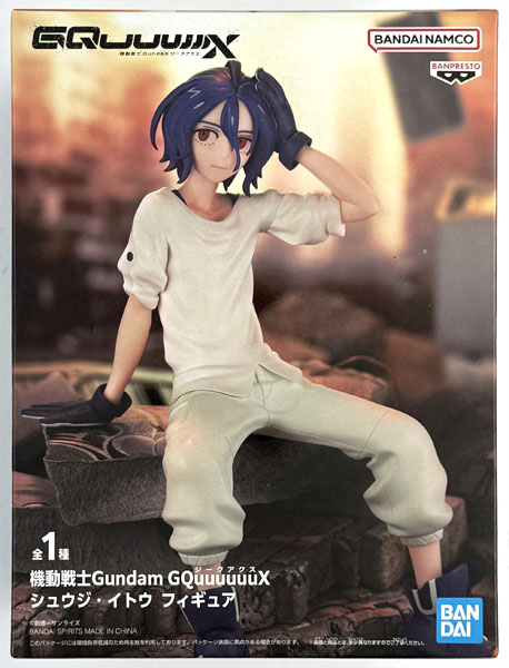 【中古】(本体B+/箱B)機動戦士Gundam GQuuuuuuX シュウジ・イトウ フィギュア (プライズ)[BANDAI SPIRITS]《発売済・在庫品》