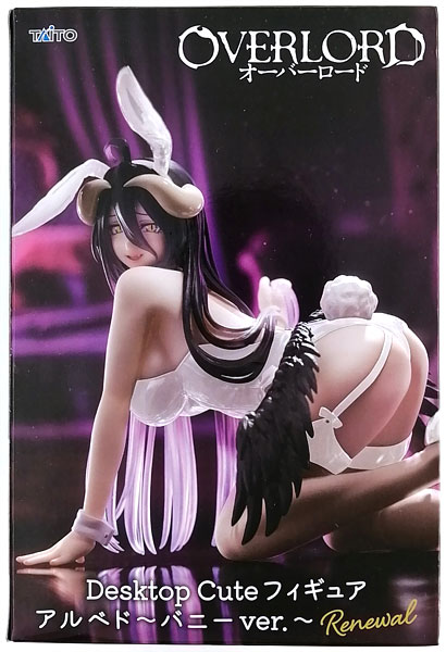 【中古】(本体A/箱B)オーバーロード Desktop Cute フィギュア アルベド～バニーver.～Renewal (プライズ)[タイトー]《発売済・在庫品》