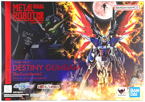 【中古】METAL ROBOT魂 〈SIDE MS〉 機動戦士ガンダムSEED DESTINY デスティニーガンダム [Re：Coordinate] (魂ウェブ商店限定)[BANDAI SPIRITS]