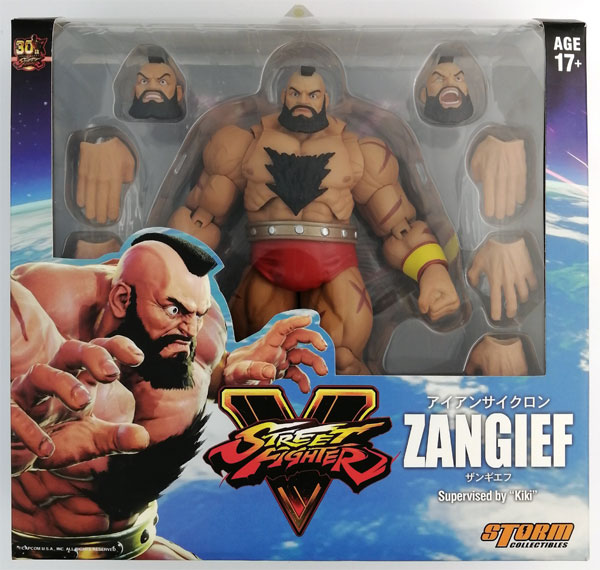 ストリートファイターV アクションフィギュア ザンギエフ