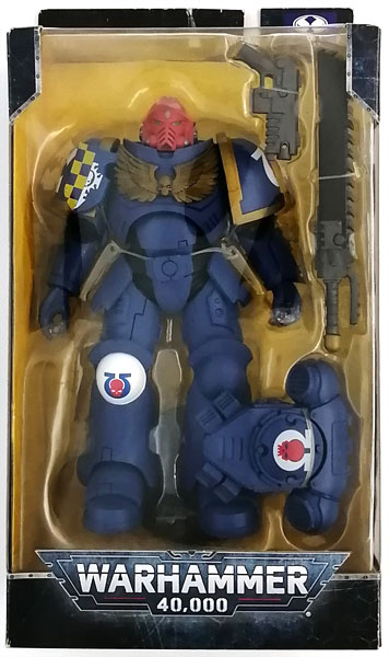 【ＧＷ限定割引】ウォーハンマー　ウルトラマリーン プライマリス・インターセッサー ウォーハンマー40，000 7インチ アクションフィギュア ウルトラ