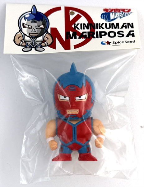 【中古】(本体A/箱B)キン肉マン『マッスルショット』シリーズ KINNIKUMAN MARIPOSA ブルー＆レッドver. 完成品フィギュア[SpiceSeed]《発売済・在庫品》