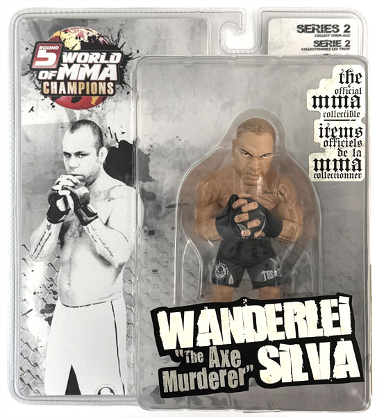 【中古】(本体A/箱B)WORLD OF MMA CHAMPIONS シリーズ2 “ジ・アックス・マーダラー” ヴァンダレイ・シウバ アクションフィギュア[Round 5]《発売済・在庫品》