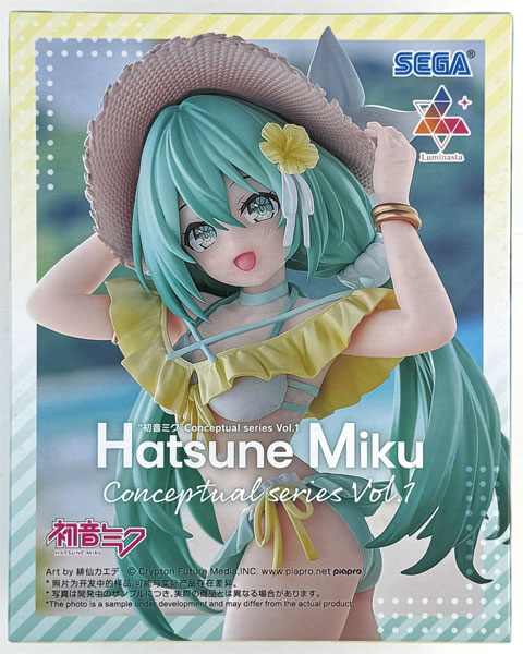 【中古】(本体A/箱B)初音ミクシリーズ Luminasta “初音ミク”Conceptual series Vol.1 (プライズ)[セガ]《発売済・在庫品》