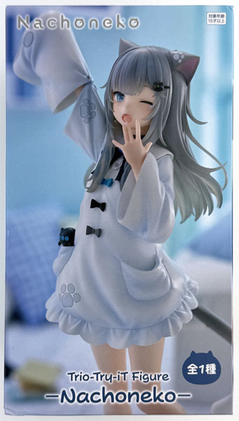 ぶいすぽっ！スケールフィギュア Nachoneko Trio-Try-iT プライズフィギュア】 Trio-Try-iT Figure－Nachonekoー 【縞々